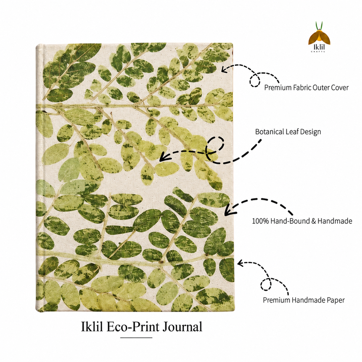 Iklil Eco-Print Journal – B