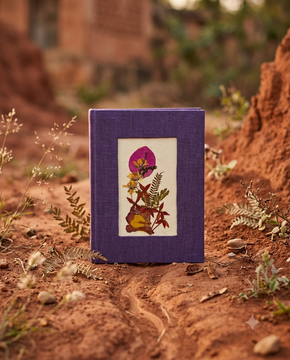 Iklil Pressed Petal Journal – Blossom Pink