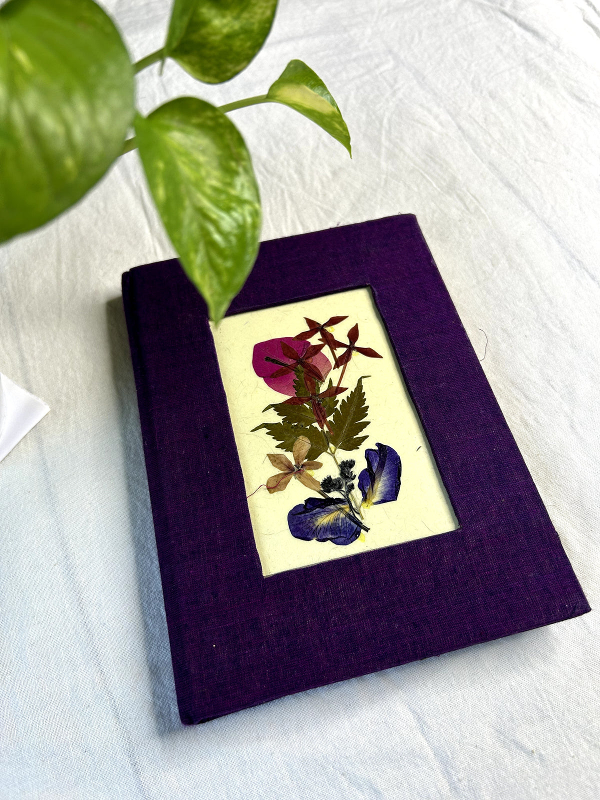 Iklil Pressed Petal Journal – Blossom Pink
