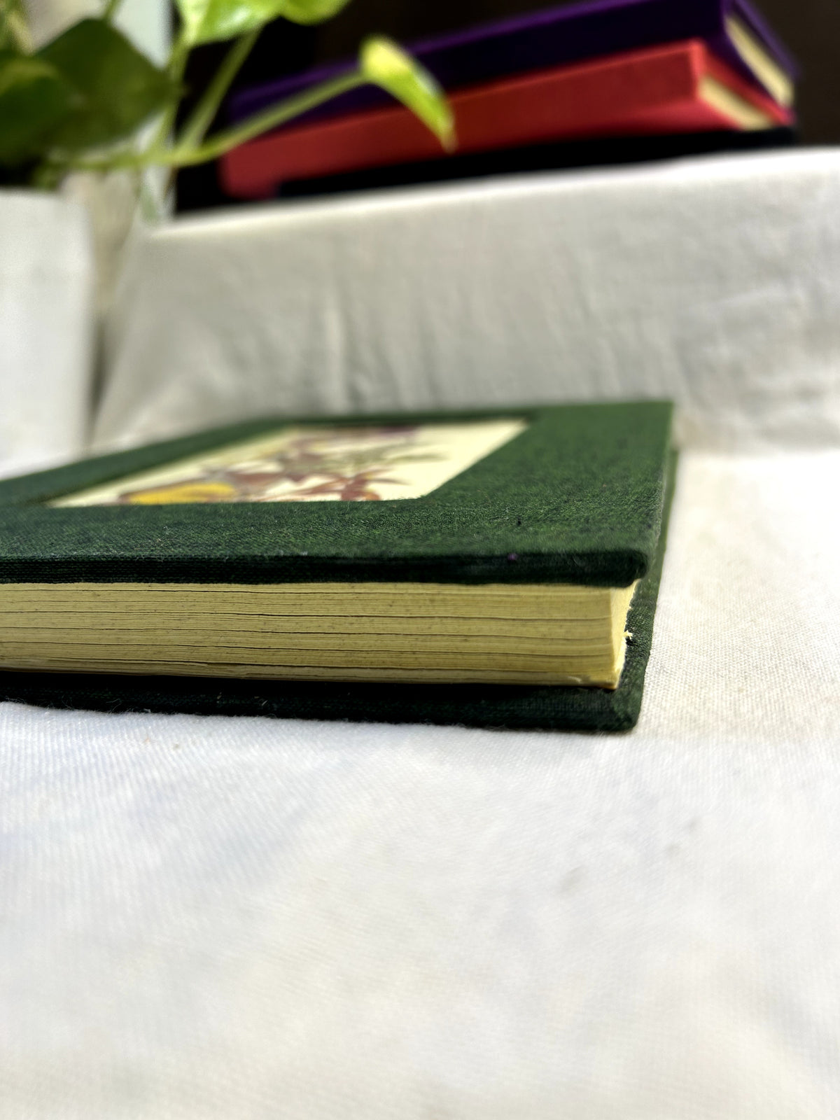 Iklil Pressed Petal Journal – Sage Green